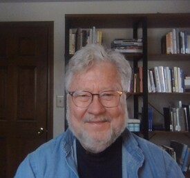 Picture of Scott in his study.